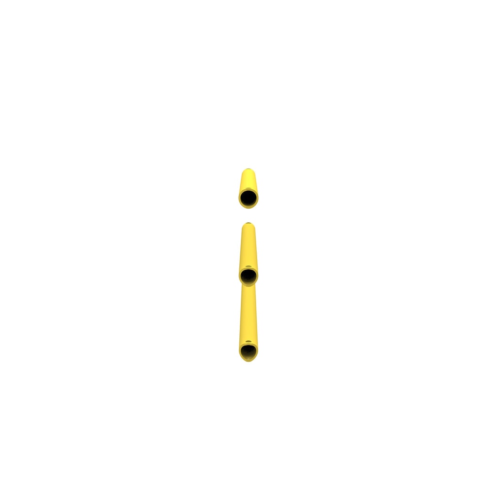 Produktabbildung Nr. 7: Dancop Holmsatz für Sicherheitsgeländer "Delta", Innen- und Außenbereich, 3 x 350  - 1.510 mm, individueller Zuschnitt