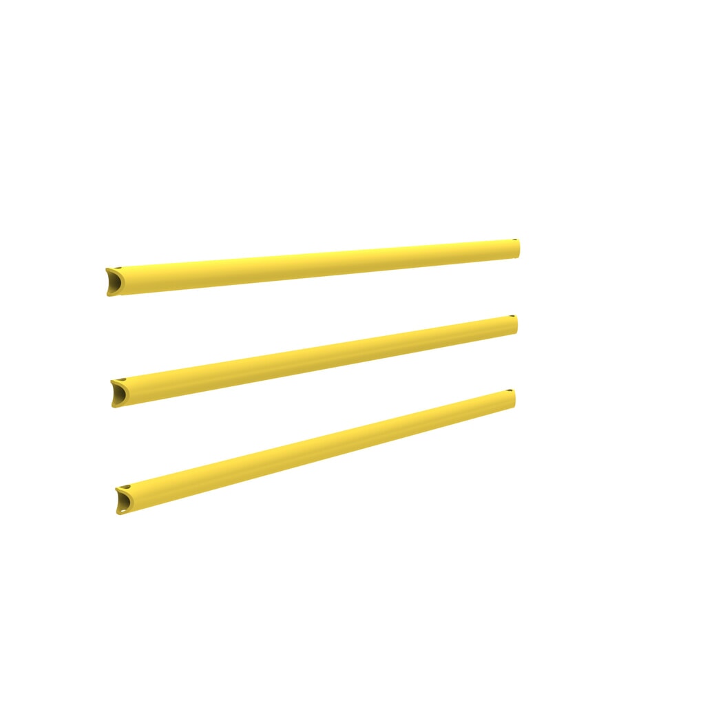 Produktabbildung Nr. 8: Dancop Holmsatz für Sicherheitsgeländer "Delta", Innen- und Außenbereich, 3 x 350  - 1.510 mm, individueller Zuschnitt