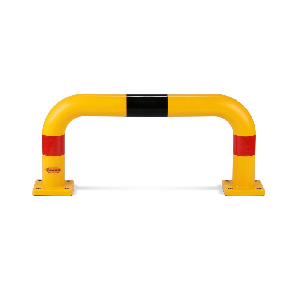 Produktabbildung Nr. 1: Dancop Rammschutzbügel Rambowl, Innen- und Außenbereich, HxL 140 x 1.000 mm