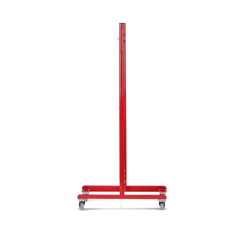 Produktabbildung Nr. 3: dancop Scherengitter, Rollen beidseitig, Breite 3.600 mm, rot/weiß