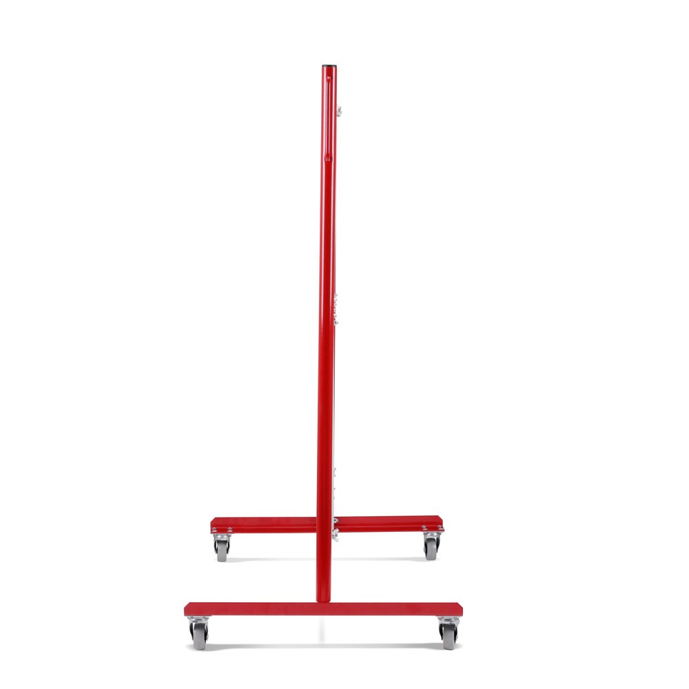Produktabbildung Nr. 7: dancop Scherengitter, Rollen beidseitig, Breite 3.600 mm, rot/weiß