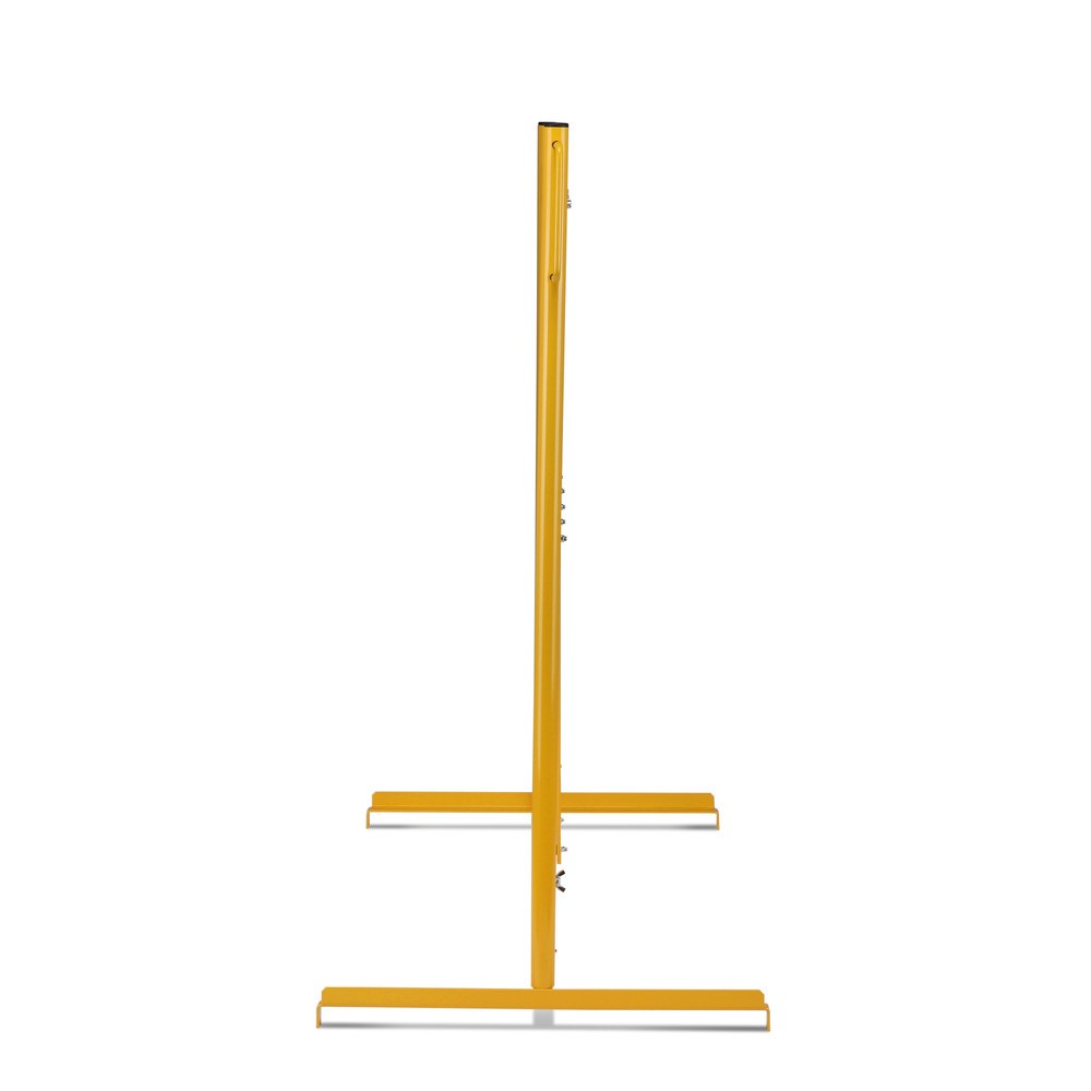 Produktabbildung Nr. 7: dancop Scherengitter, Standfuß beidseitig, Breite 3.600 mm, schwarz/gelb