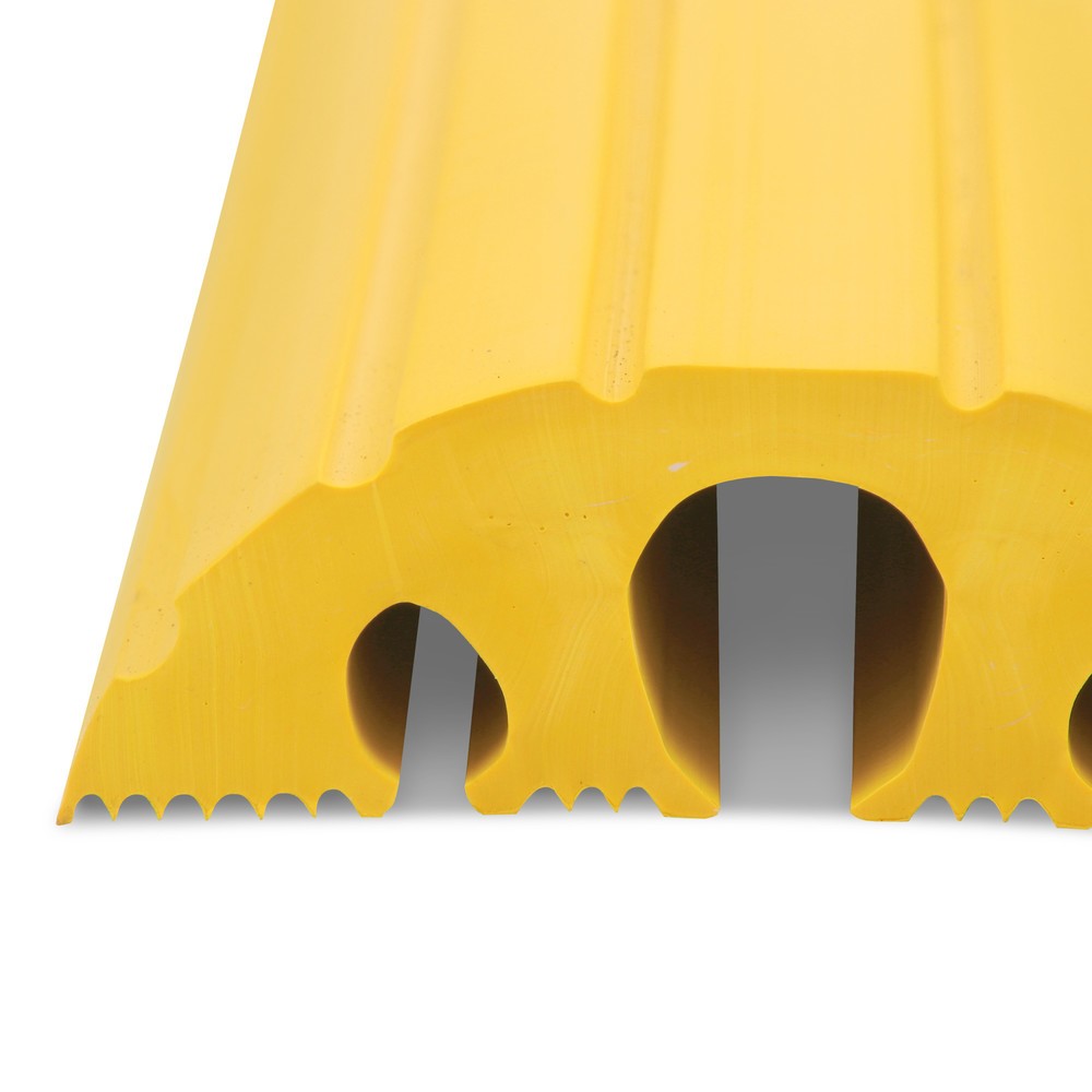 Produktabbildung Nr. 10: dancop Schlauch- und Kabelbrücke, Bogen, Breite 1.200 mm, gelb