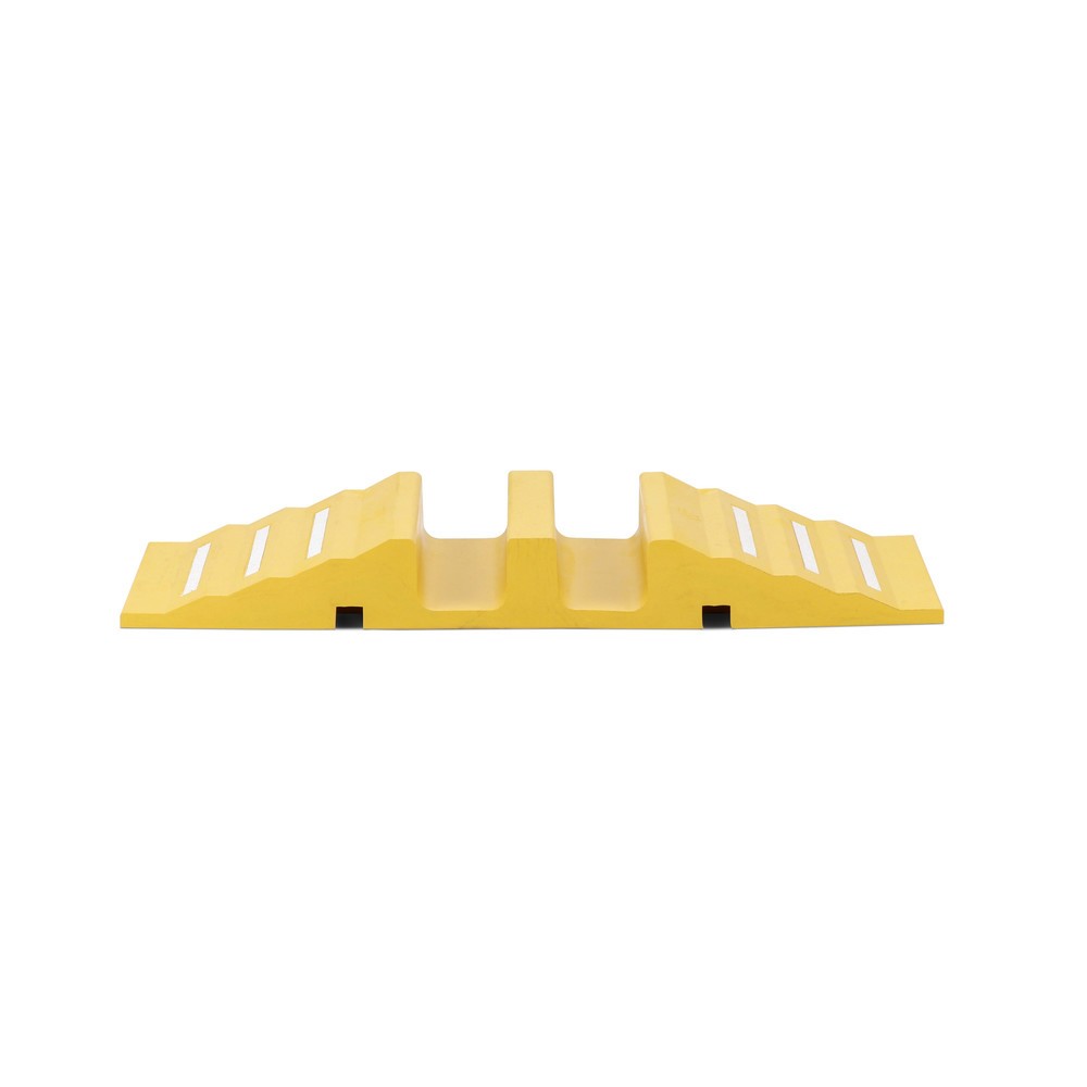 Produktabbildung Nr. 5: dancop Schlauch- und Kabelbrücke, Rampe, Breite 300 mm, gelb
