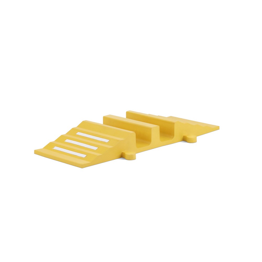 Produktabbildung Nr. 8: dancop Schlauch- und Kabelbrücke, Rampe, Breite 300 mm, gelb