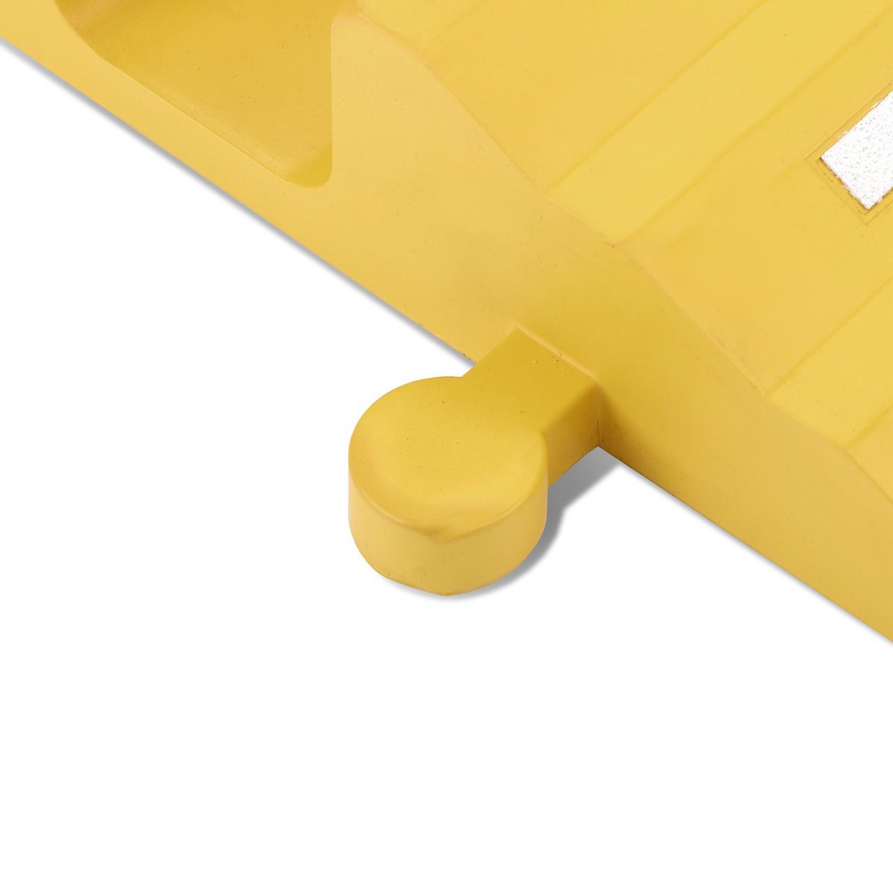 Produktabbildung Nr. 9: dancop Schlauch- und Kabelbrücke, Rampe, Breite 300 mm, gelb