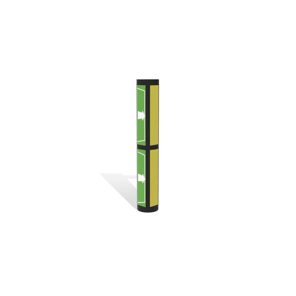 Produktabbildung: Dancop Schwingtür für Rammschutzgeländer "Delta", Innen- und Außenbereich, HxB  1.200 x 1.200 mm