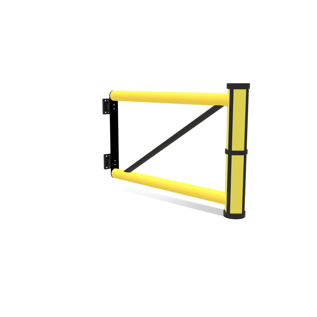 Dancop Schwingtür für Rammschutzgeländer "Delta", Innen- und Außenbereich, HxB 1.200 x 1.000 mm Produktabbildung Nr. 2: Dancop Schwingtür für Rammschutzgeländer "Delta", Innen- und Außenbereich, HxB 1.200 x 1.000 mm