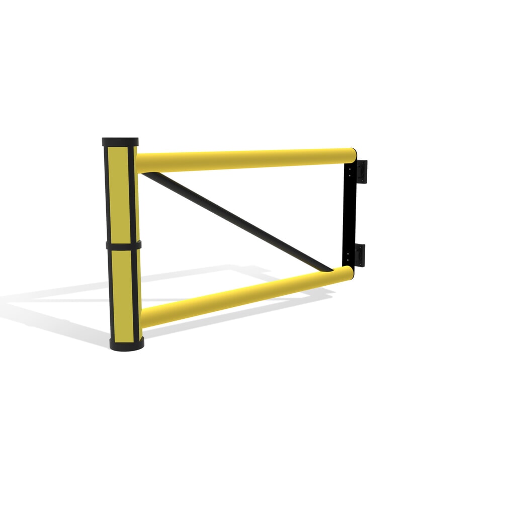 Produktabbildung Nr. 2: Dancop Schwingtür für Rammschutzgeländer "Delta", Innen- und Außenbereich, HxB  1.200 x 1.200 mm