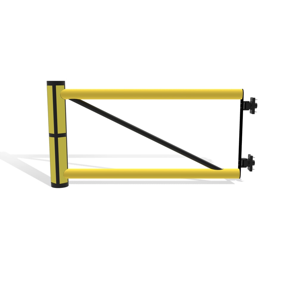 Dancop Schwingtür für Rammschutzgeländer "Delta", Innen- und Außenbereich, HxB 1.200 x 1.200 mm Produktabbildung Nr. 3: Dancop Schwingtür für Rammschutzgeländer "Delta", Innen- und Außenbereich, HxB 1.200 x 1.200 mm