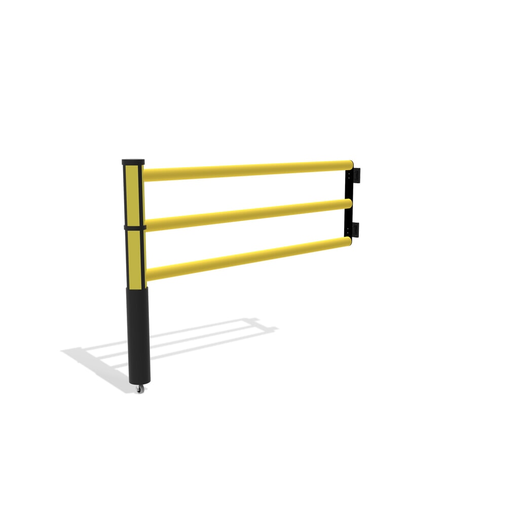 Dancop Schwingtür für Rammschutzgeländer "Delta", Innen- und Außenbereich, HxB 1.200 x 1.750 mm Produktabbildung Nr. 4: Dancop Schwingtür für Rammschutzgeländer "Delta", Innen- und Außenbereich, HxB 1.200 x 1.750 mm