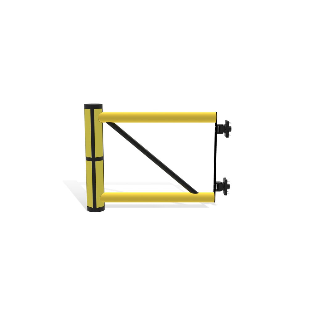 Dancop Schwingtür für Rammschutzgeländer "Delta", Innen- und Außenbereich, HxB 1.200 x 800 mm Produktabbildung Nr. 5: Dancop Schwingtür für Rammschutzgeländer "Delta", Innen- und Außenbereich, HxB 1.200 x 800 mm