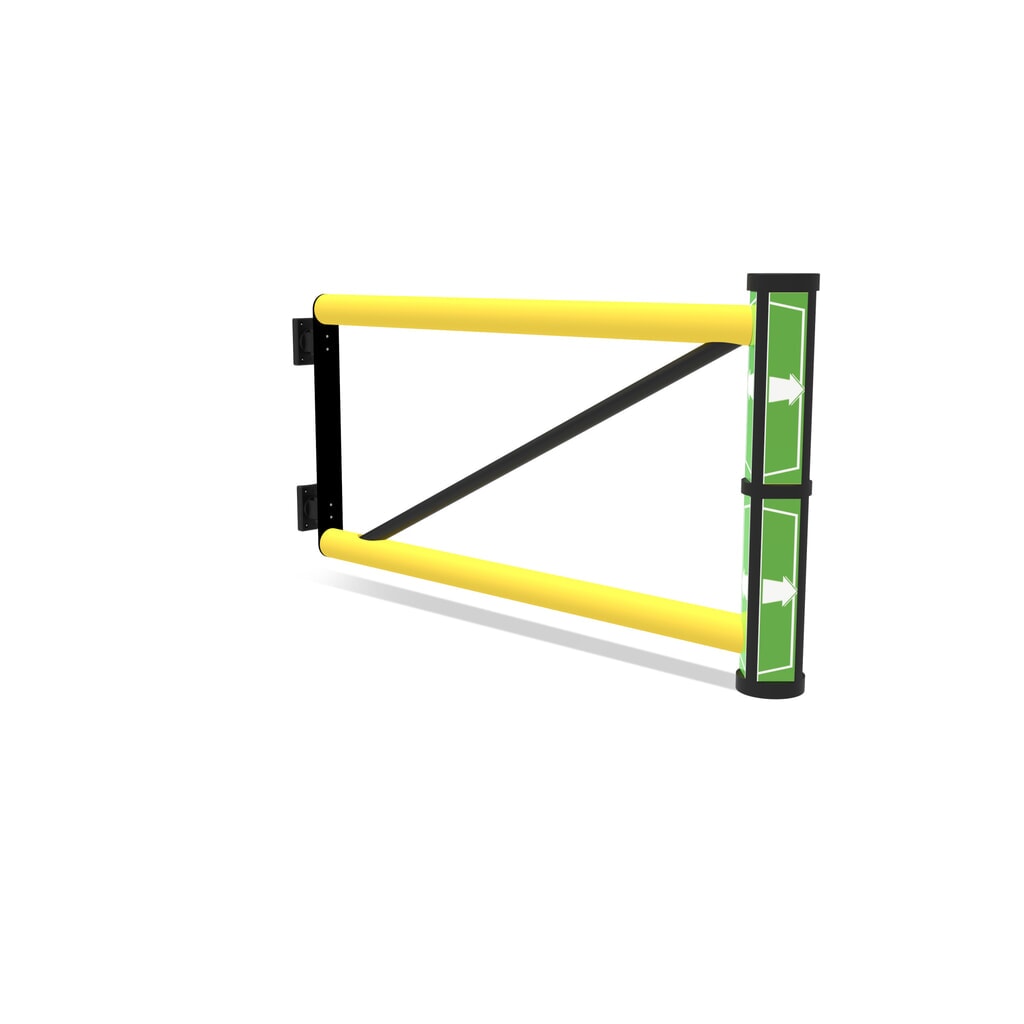 Dancop Schwingtür für Rammschutzgeländer "Delta", Innen- und Außenbereich, HxB 1.200 x 1.200 mm Produktabbildung Nr. 8: Dancop Schwingtür für Rammschutzgeländer "Delta", Innen- und Außenbereich, HxB 1.200 x 1.200 mm