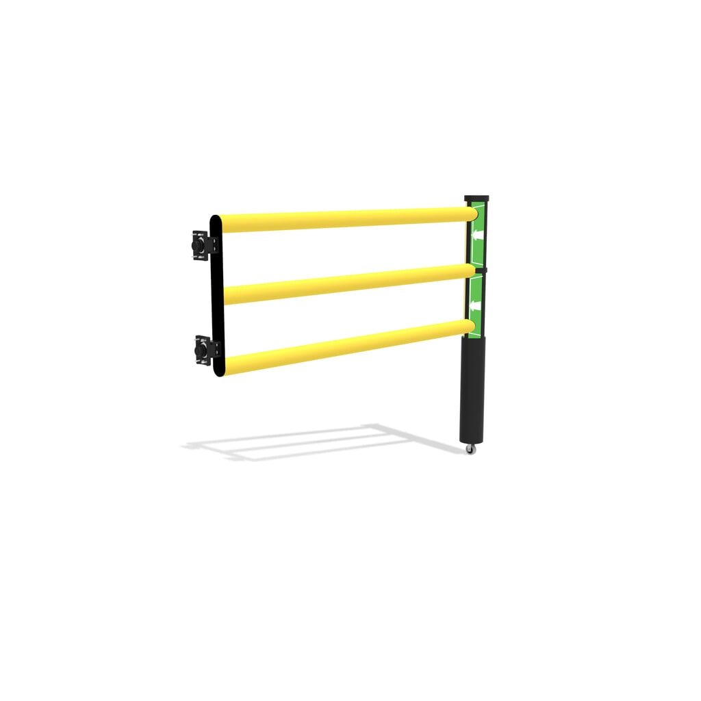 Dancop Schwingtür für Rammschutzgeländer "Delta", Innen- und Außenbereich, HxB 1.200 x 1.500 mm Produktabbildung Nr. 8: Dancop Schwingtür für Rammschutzgeländer "Delta", Innen- und Außenbereich, HxB 1.200 x 1.500 mm