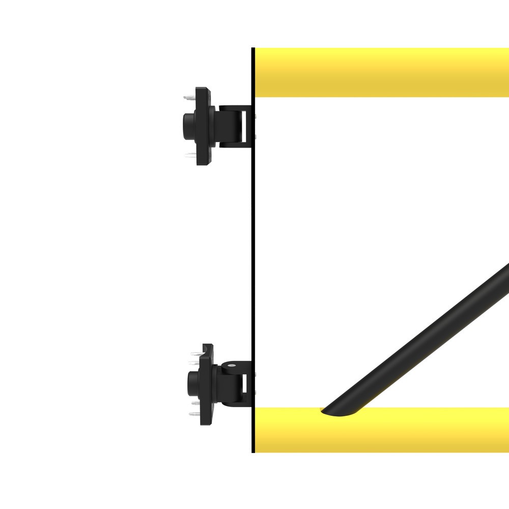 Produktabbildung Nr. 10: Dancop Schwingtür für Rammschutzgeländer "Delta", Innen- und Außenbereich, HxB  1.200 x 800 mm