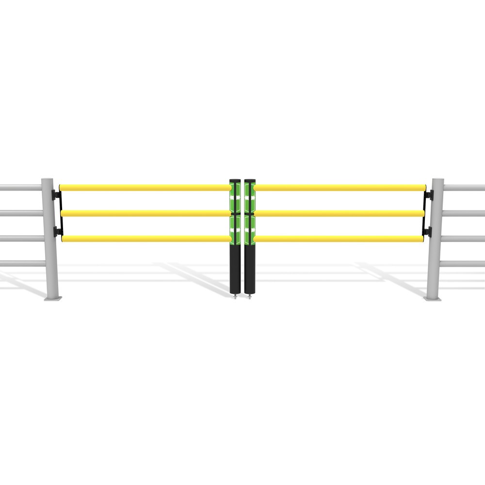 Produktabbildung Nr. 11: Dancop Schwingtür für Rammschutzgeländer "Delta", Innen- und Außenbereich, HxB  1.200 x 1.750 mm