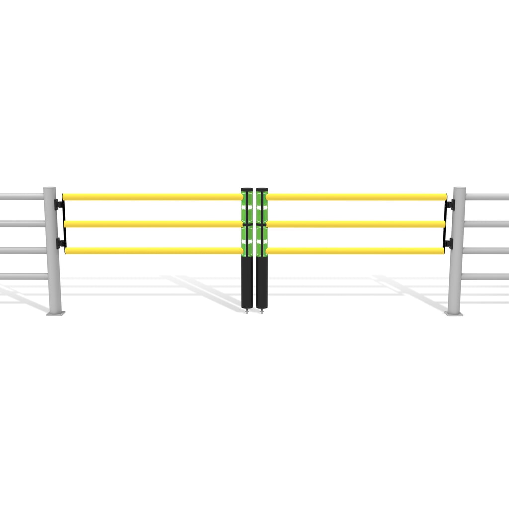 Dancop Schwingtür für Rammschutzgeländer "Delta", Innen- und Außenbereich, HxB 1.200 x 1.750 mm Produktabbildung Nr. 11: Dancop Schwingtür für Rammschutzgeländer "Delta", Innen- und Außenbereich, HxB 1.200 x 1.750 mm
