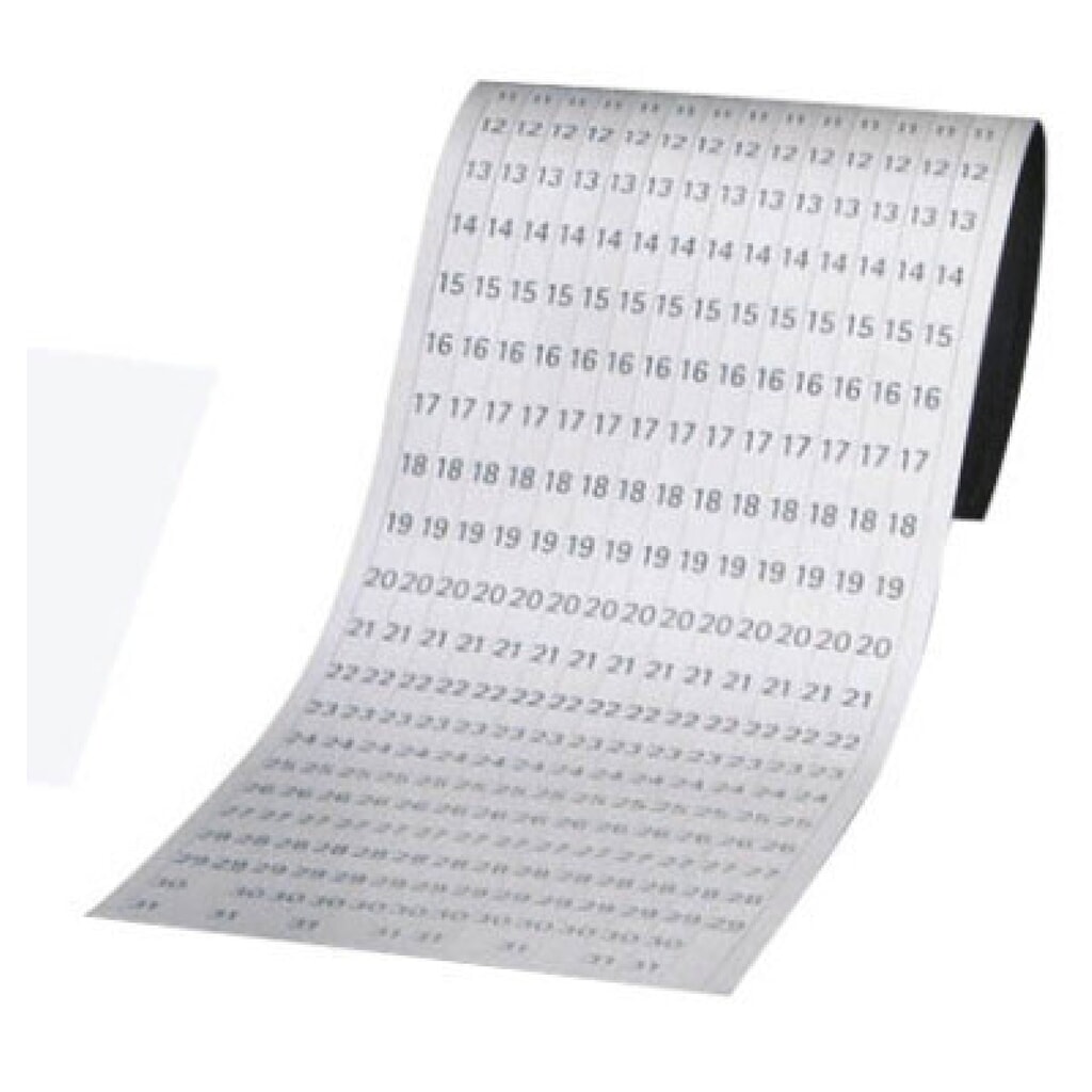 Datumsstreifen für FRANKEN Jahreskalender JetKalender, weiß, magnetisch Produktabbildung: Datumsstreifen für FRANKEN Jahreskalender JetKalender, weiß, magnetisch