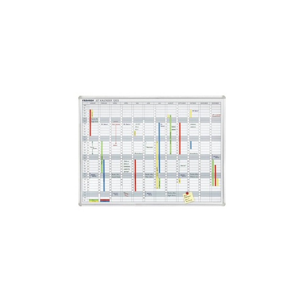 Datumsstreifen für FRANKEN Jahreskalender JetKalender, weiß, magnetisch Produktabbildung Nr. 3: Datumsstreifen für FRANKEN Jahreskalender JetKalender, weiß, magnetisch