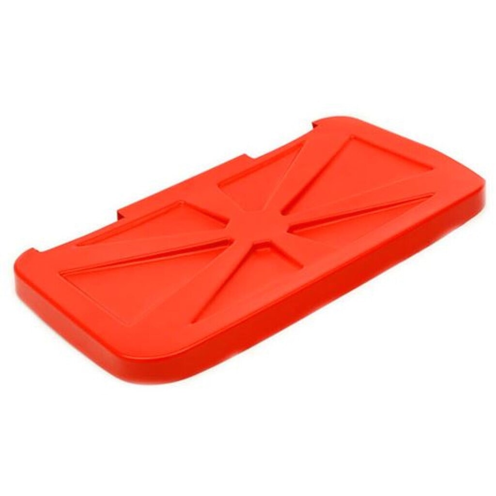 Deckel für Abfallsackhalter, für Reinigungswagen Universal III/IV, rot Produktabbildung: Deckel für Abfallsackhalter, für Reinigungswagen Universal III/IV, rot