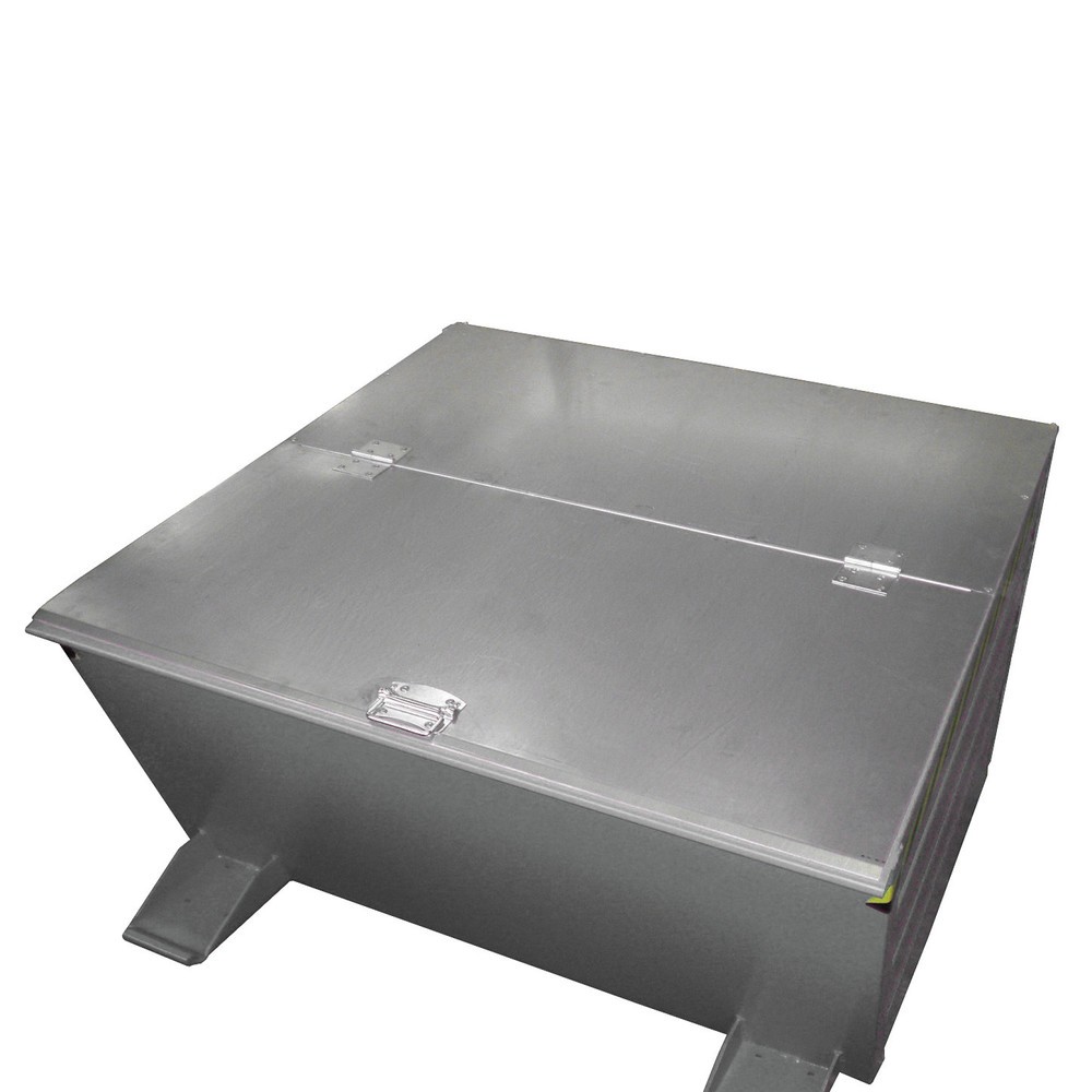 Produktabbildung: Deckel für Bauer® Kippbehälter Kompakt, für Volumen 0,65 m³