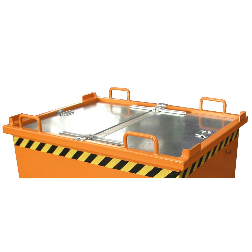 Produktabbildung: Deckel für Bauer® Klappbodenbehälter mit Volumen 0,5-1 m³