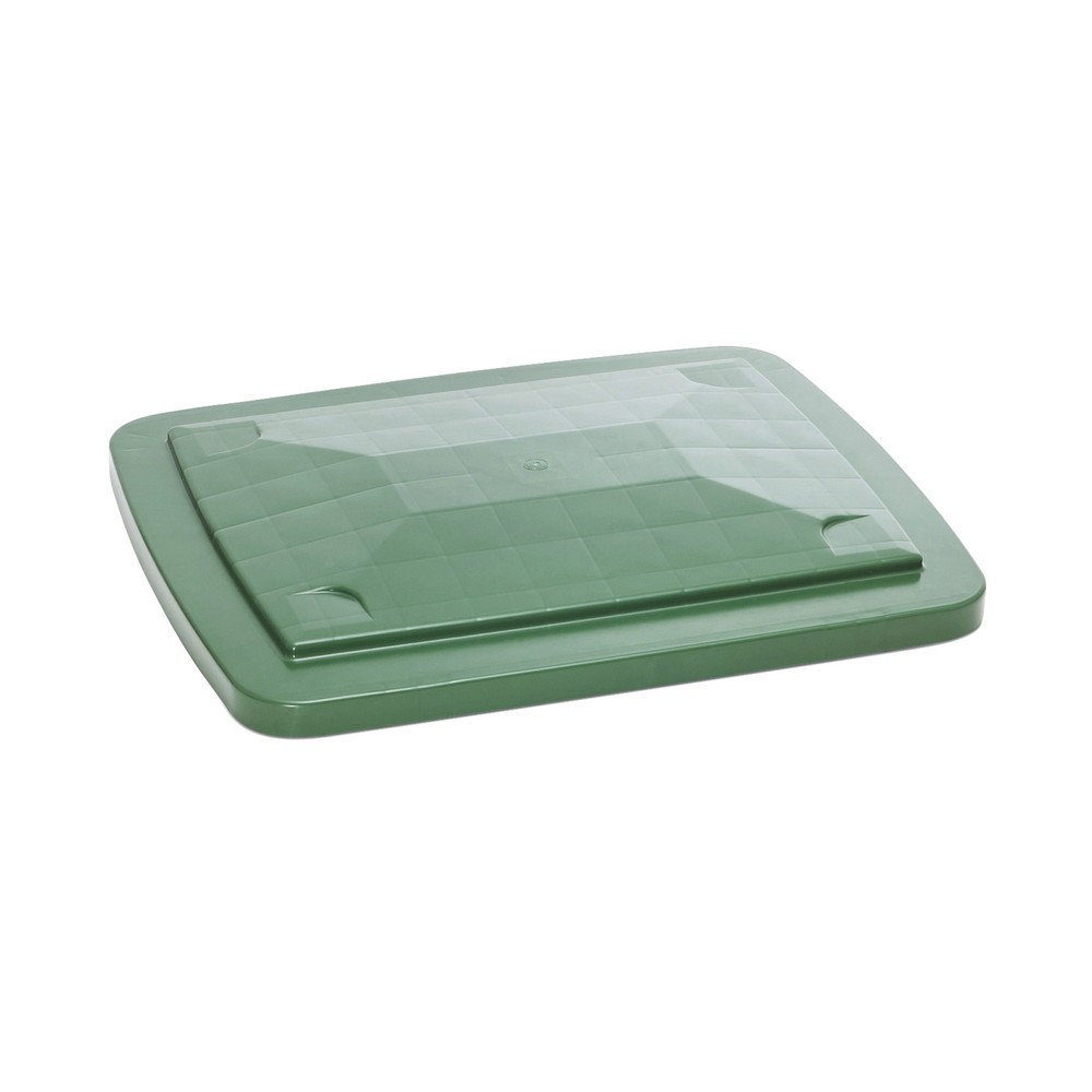 Produktabbildung: Deckel für CRAEMER Großbehälter aus Polyethylen, für Volumen 210 Liter, grün