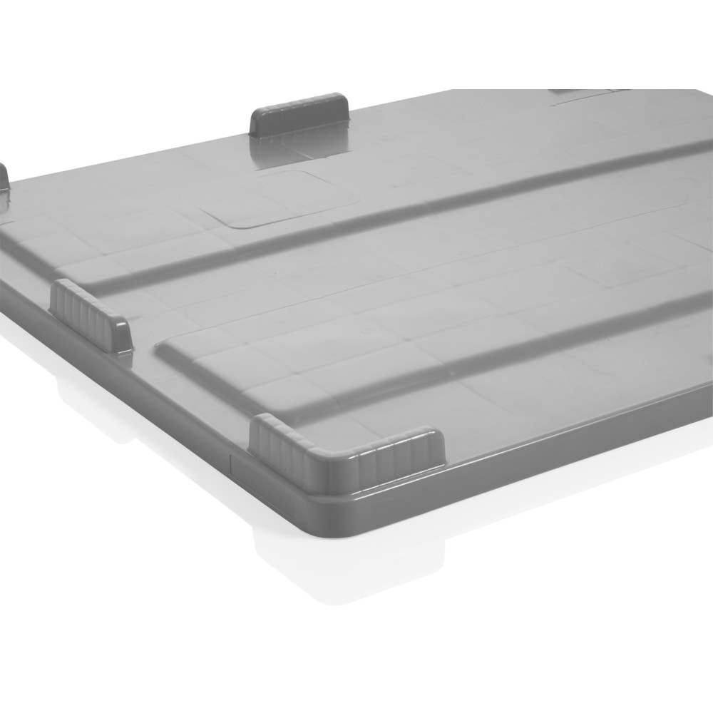 Produktabbildung Nr. 2: Deckel für CRAEMER  Palettenbox, extrem widerstandsfähig, 1.200 x 1.000 x 790 mm, hellgrau