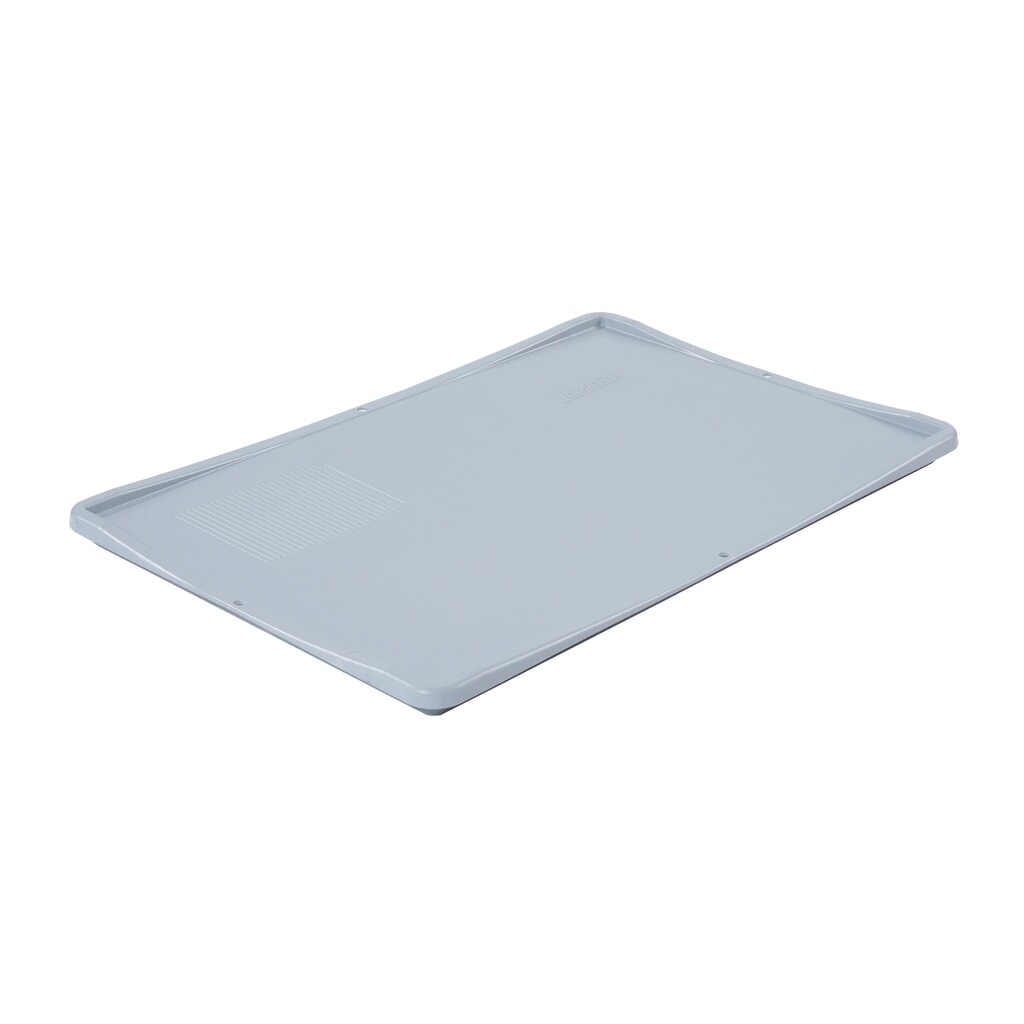 Produktabbildung: Deckel für Euro-Stapelbehälter BASIC, BxT 600 x 400 mm