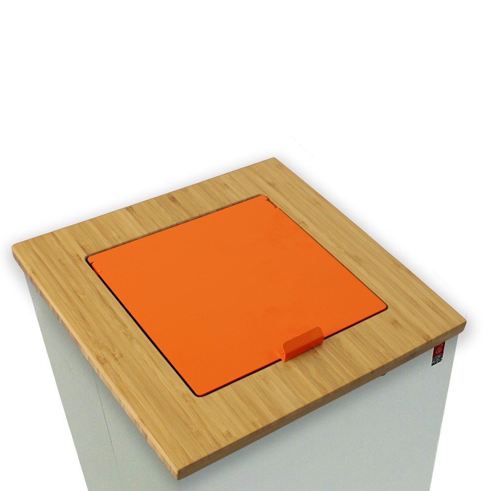 Produktabbildung: Deckel für LUNE Abfallbehälter Paxa Large, orange