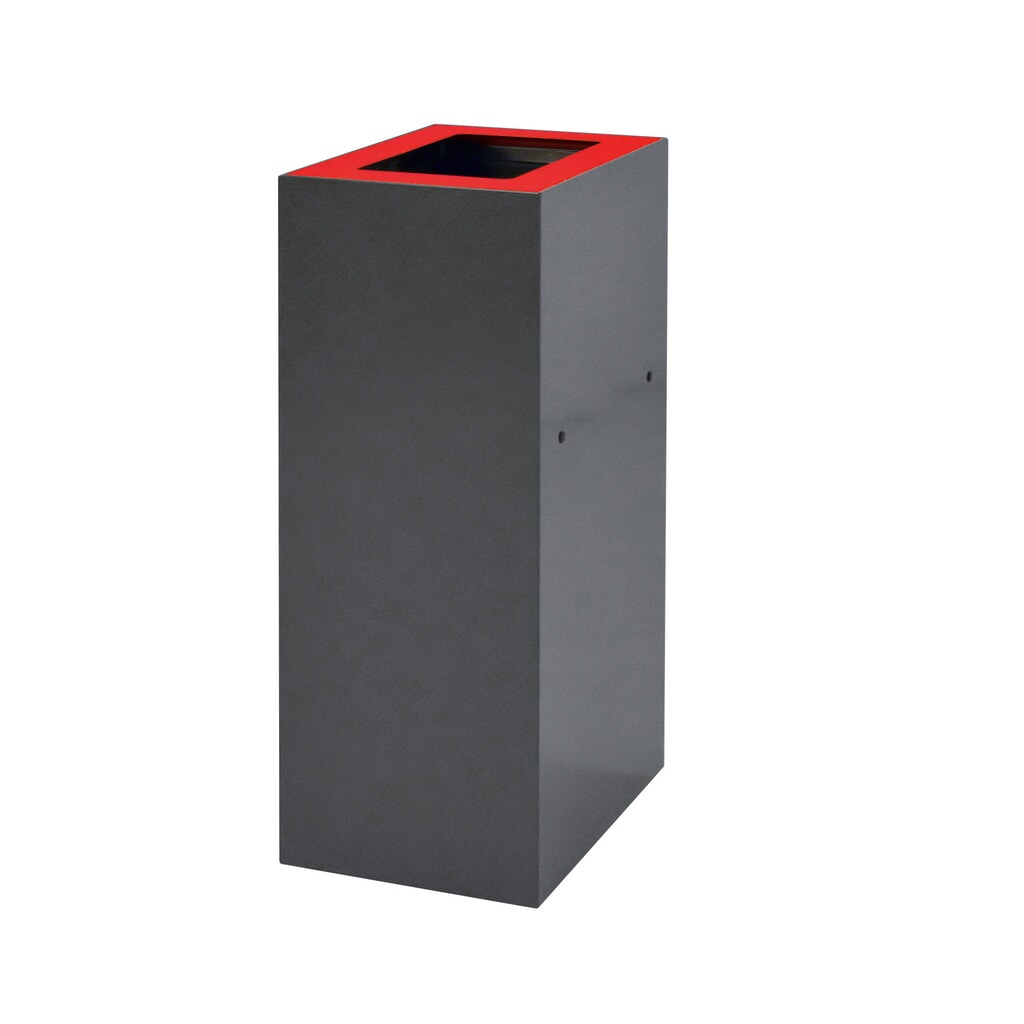 Deckel für modulare Abfalltrennanlage, 60 Liter, rot Produktabbildung Nr. 4: Deckel für modulare Abfalltrennanlage, 60 Liter, rot