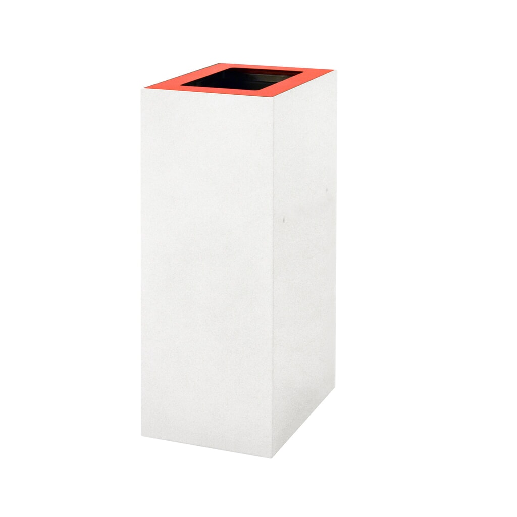 Deckel für modulare Abfalltrennanlage, 60 Liter, rot Produktabbildung Nr. 5: Deckel für modulare Abfalltrennanlage, 60 Liter, rot