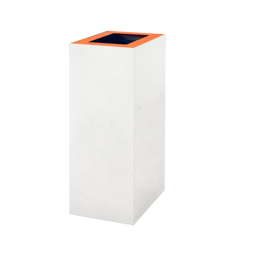 Deckel für modulare Abfalltrennanlage, 60 Liter, orange Produktabbildung Nr. 5: Deckel für modulare Abfalltrennanlage, 60 Liter, orange