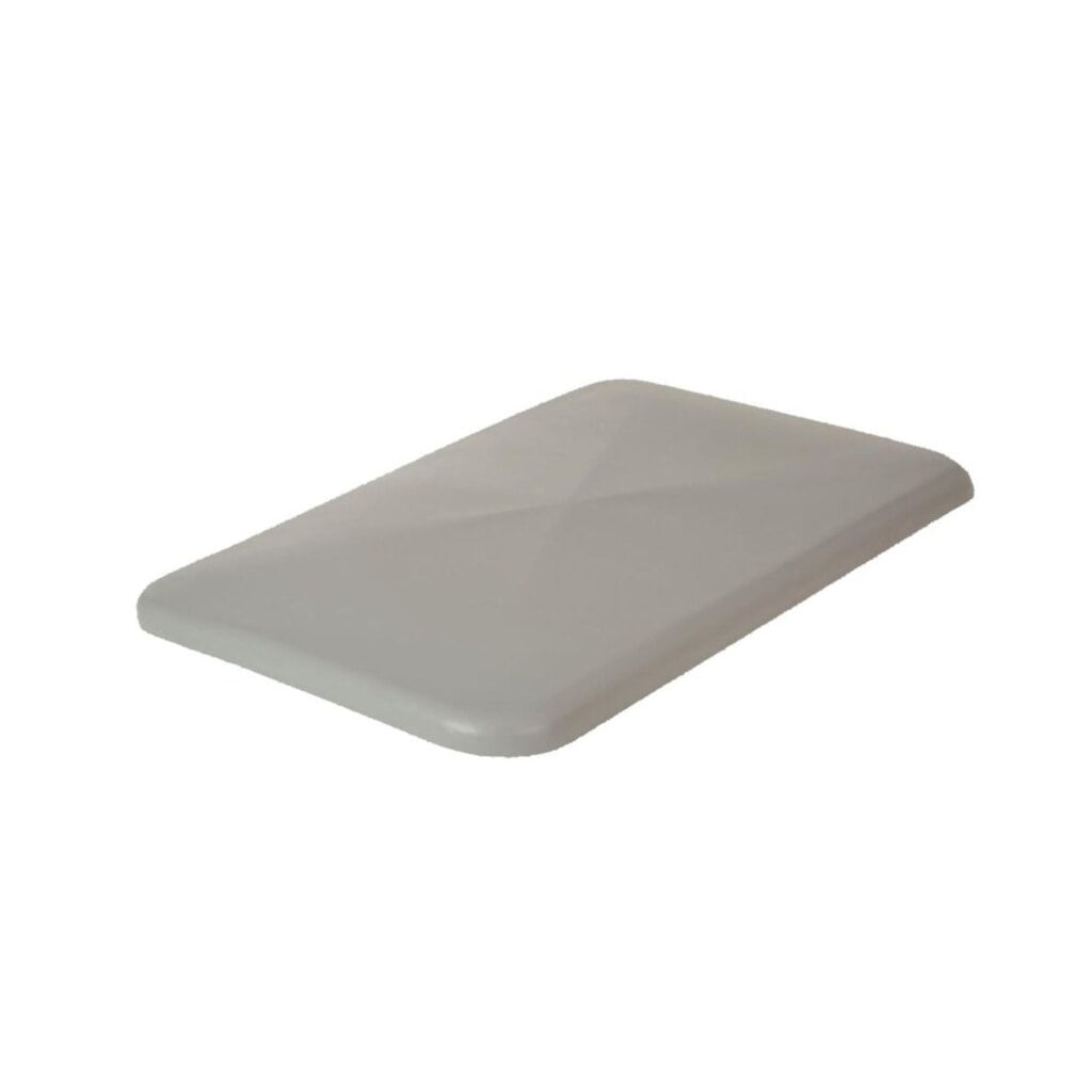 Deckel für Rollbehälter, HxBxT 40 x 680 x 450 mm, grau Produktabbildung: Deckel für Rollbehälter, HxBxT 40 x 680 x 450 mm, grau