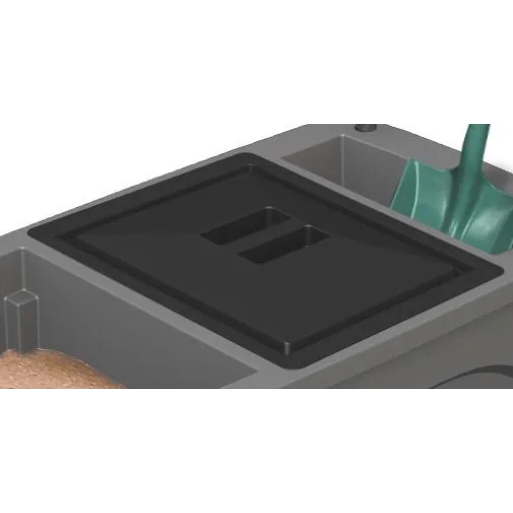 Produktabbildung: Deckel für Vorratswagen für Bindegranulate