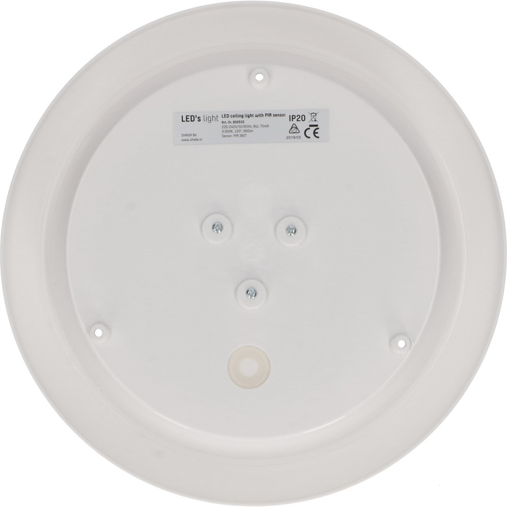 Produktabbildung Nr. 5: Deckenleuchte 8W 680lm 3000K IP20 Ø240mm Sensor