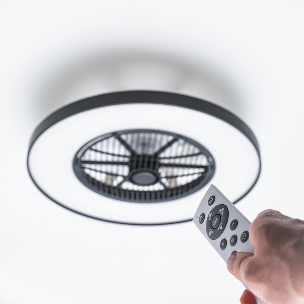 Produktabbildung Nr. 12: Deckenleuchte mit Ventilator - 64W 3800lm 2000-4000K IP20 Ø600mm
