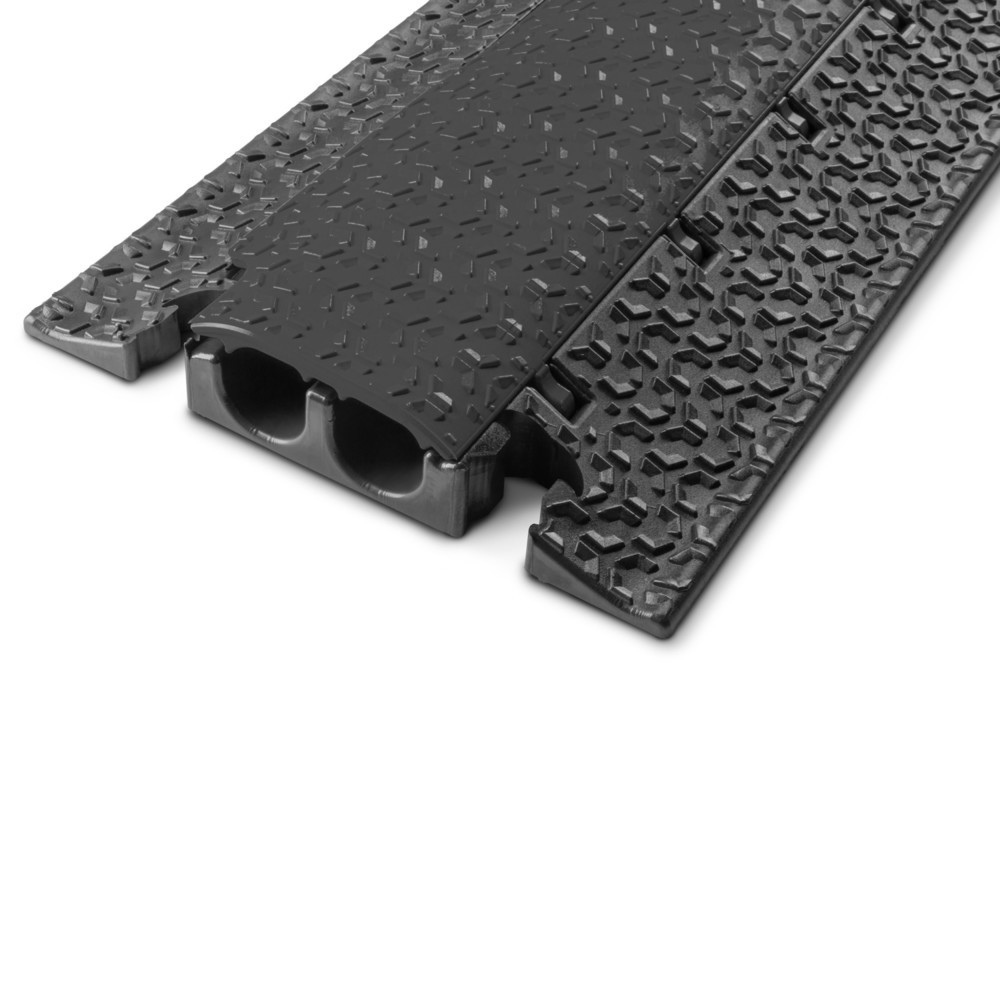 Produktabbildung Nr. 4: Defender® by Adam Hall Kabelbrücke MICRO 2, 2 Kanäle, schwarz