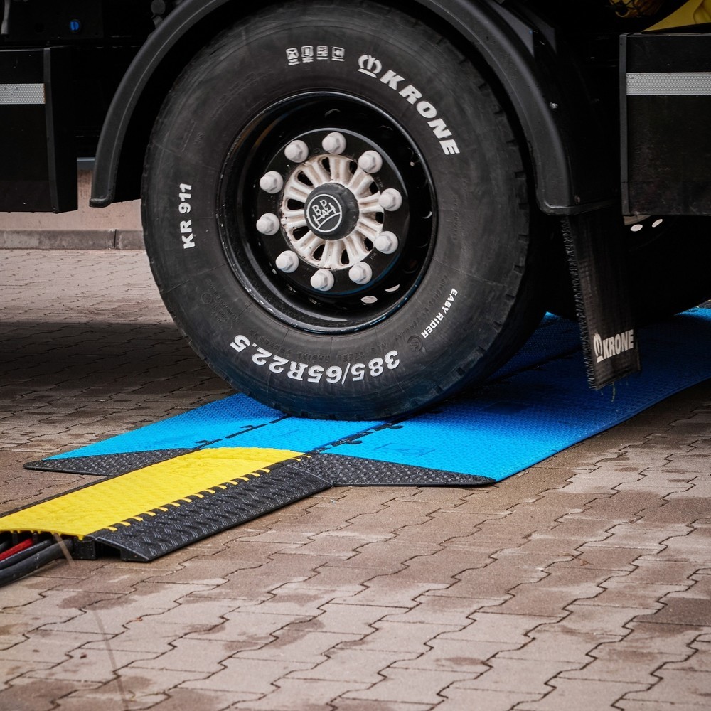 Produktabbildung Nr. 8: Defender® by Adam Hall Kabelbrücke MIDI 5 2D Mittelteil, 5 Kanäle, blau