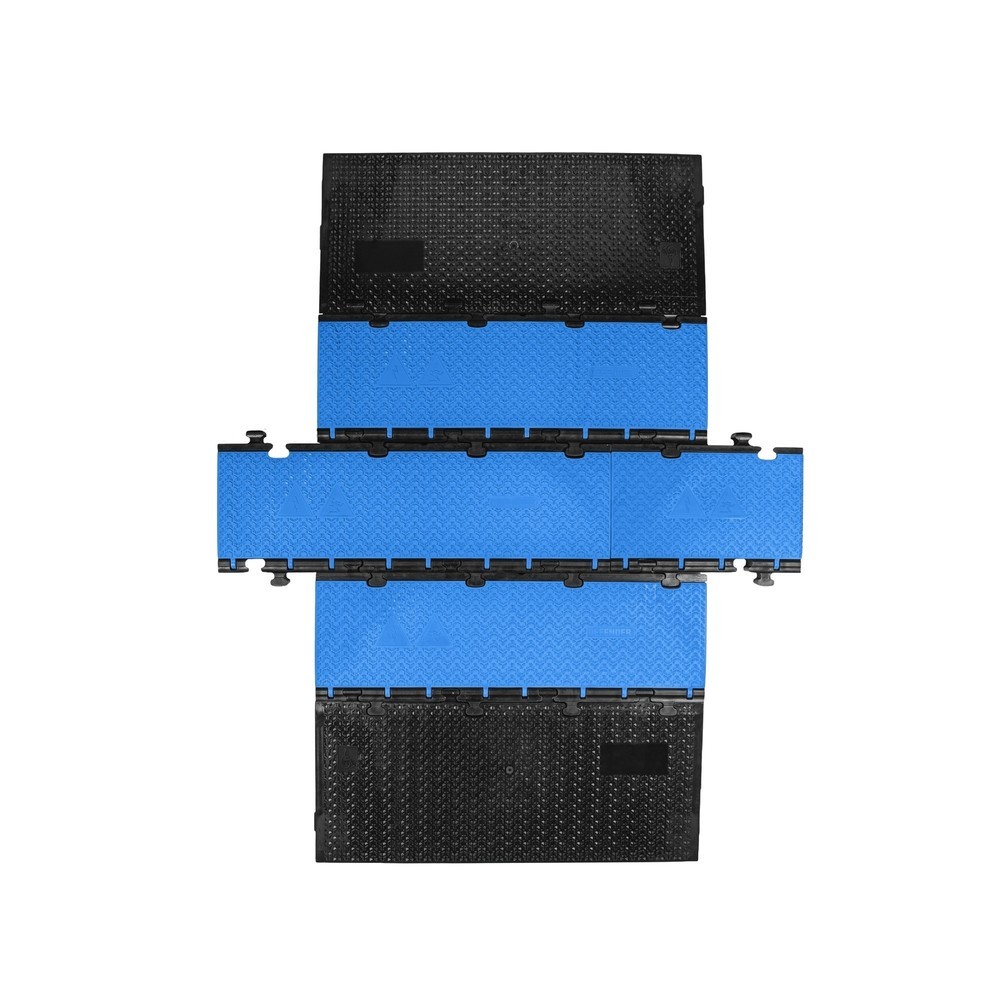 Produktabbildung Nr. 4: Defender® by Adam Hall Kabelbrücke MIDI 5 2D Mittelteil, 5 Kanäle, blau