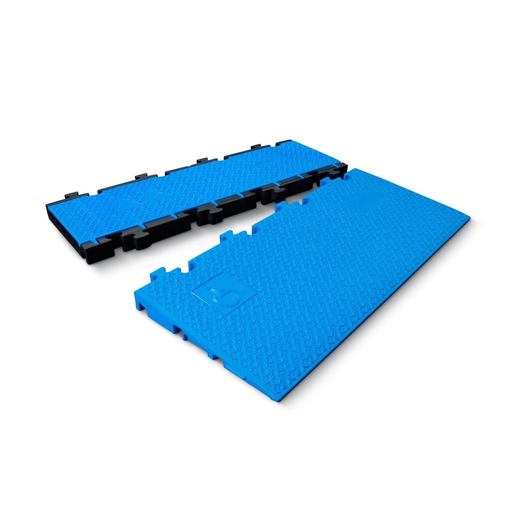 Defender® by Adam Hall Kabelbrücke MIDI 5 2D Rampe, blau Produktabbildung Nr. 4: Defender® by Adam Hall Kabelbrücke MIDI 5 2D Rampe, blau