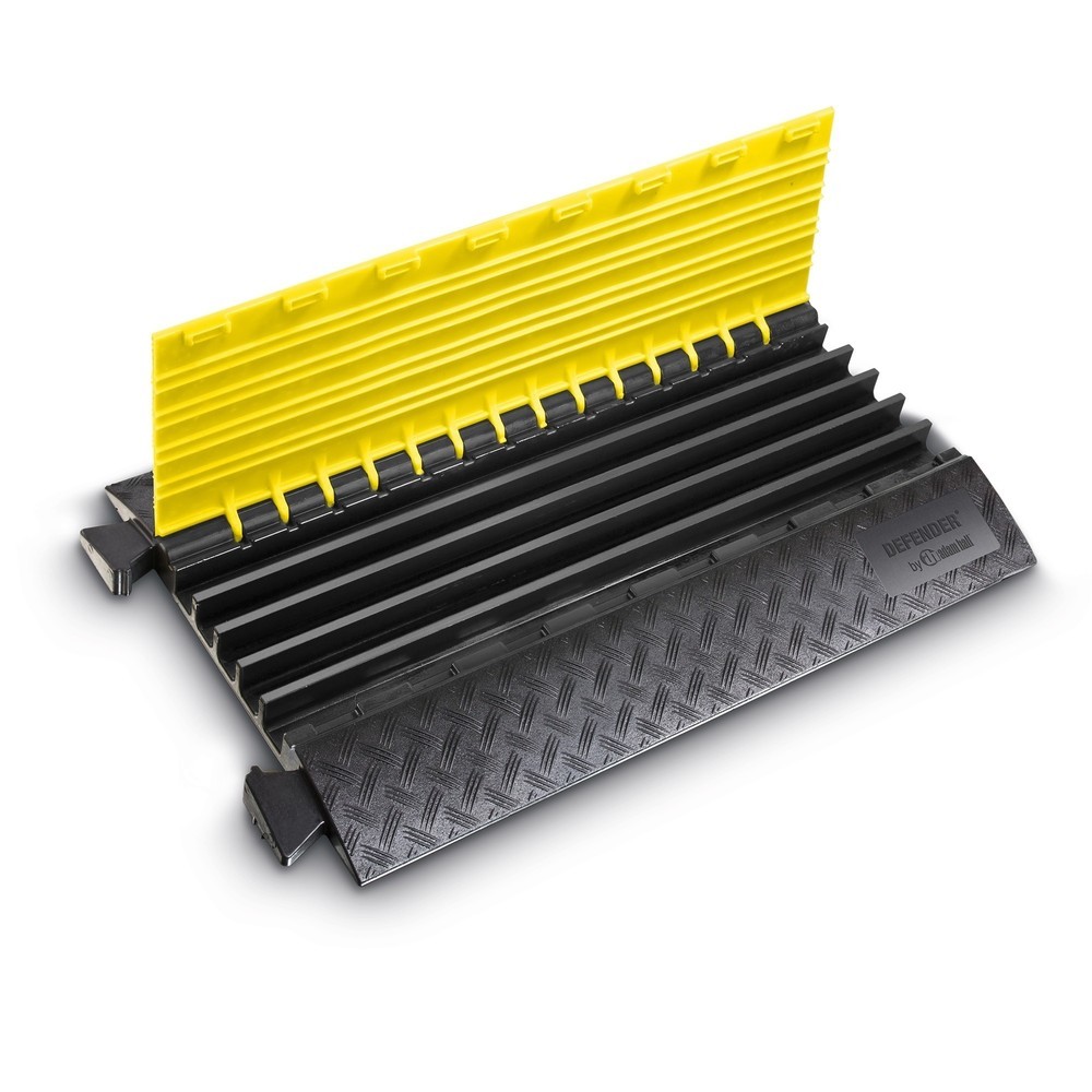 Produktabbildung Nr. 3: Defender® by Adam Hall Kabelbrücke MIDI 5, 5 Kanäle, schwarz/gelb