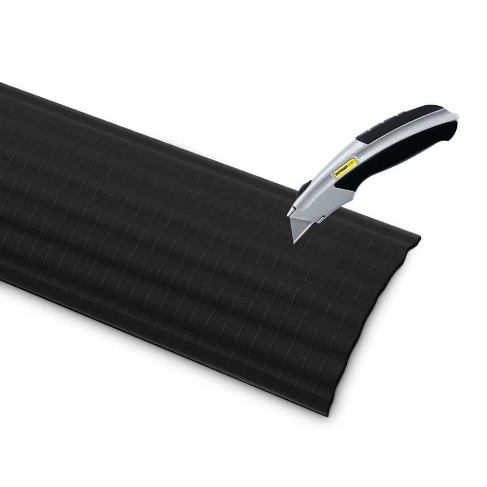 Produktabbildung Nr. 3: Defender® by Adam Hall Kabelbrücke OFFICE 90°-Biegung, 4 Kanäle, schwarz