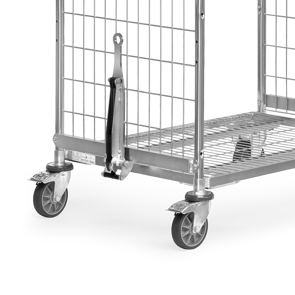 Deichsel + Kupplung für fetra® Kommissionierwagen, Breite 610 mm Produktabbildung Nr. 3: Deichsel + Kupplung für fetra® Kommissionierwagen, Breite 610 mm