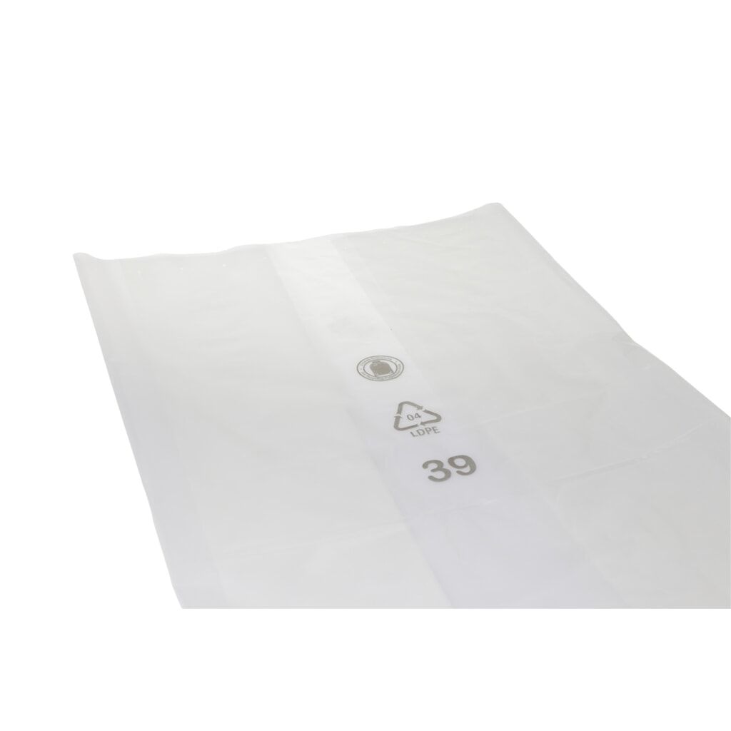 Produktabbildung: DEISS Abfallsack, 240 l, 1.200 x 1.350 mm, LDPE, 100 Stk/VE