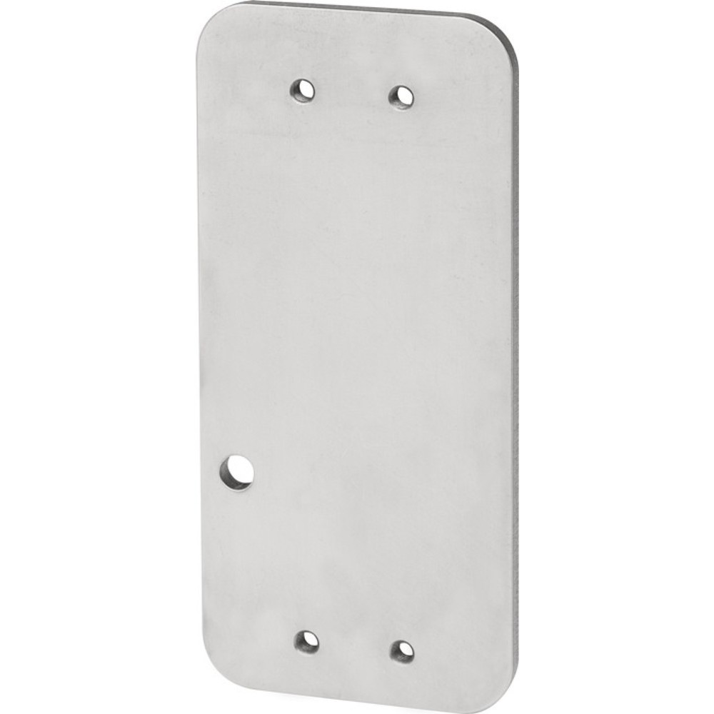 Produktabbildung: DENI Montageplatte, EH-Türwächter DENI, zum Kleben, L125xB57mm