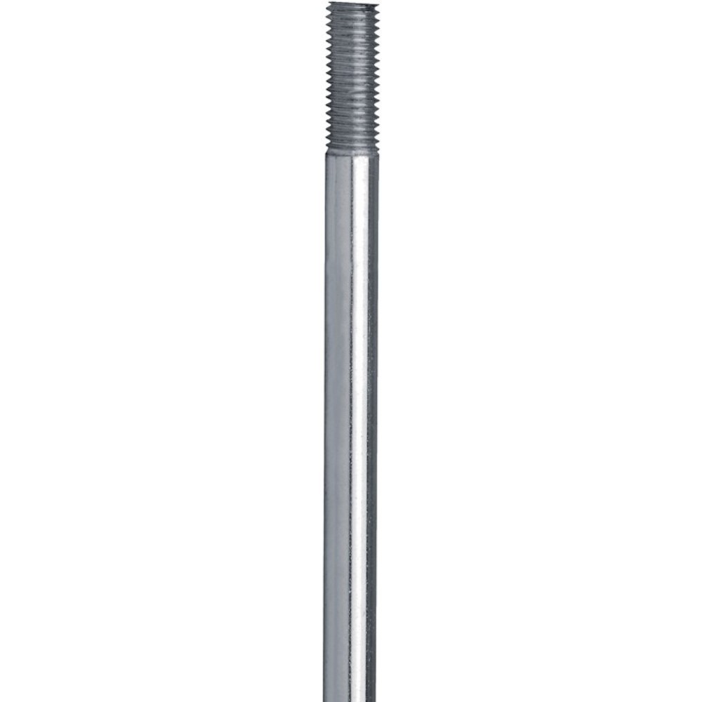 Produktabbildung: DENI Rundstange, Ø 10 mm, einseitig 1500 mm, Stahl hell verzinkt