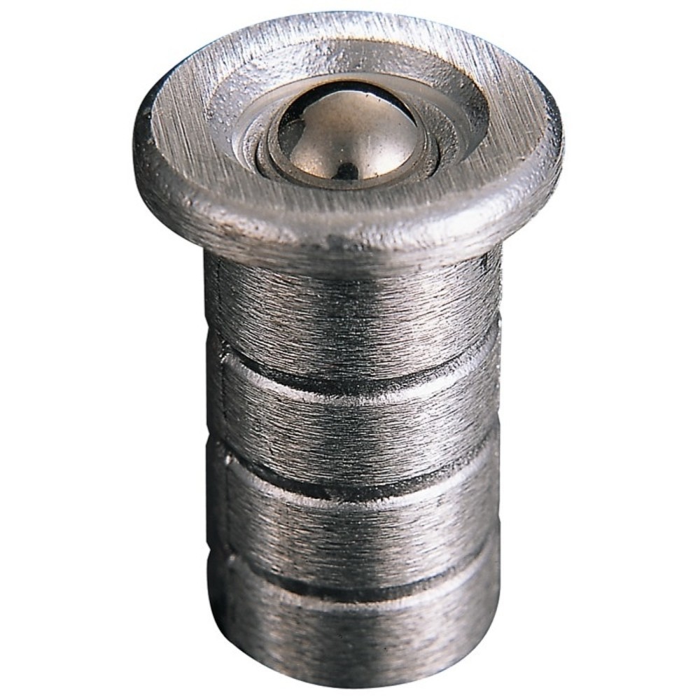Produktabbildung: DENI Steinbuchse, Leichtmetall, Rundstange 10 mm