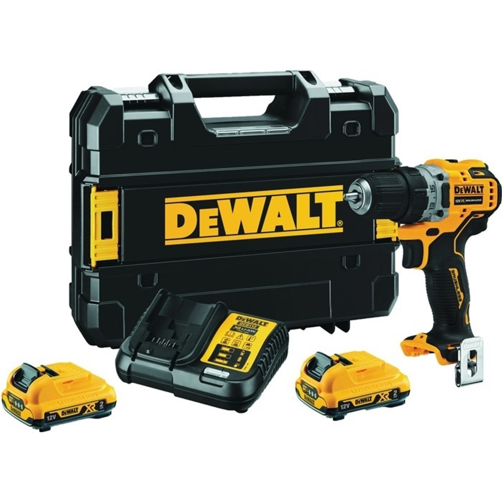 Produktabbildung: DEWALT Akkubohrschrauber DCD 701 D2 12 V 2 Ah 1,5-10mm