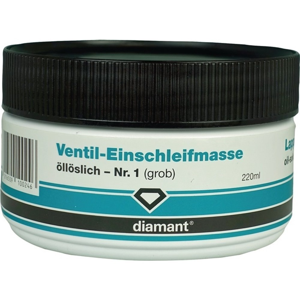 Produktabbildung: DIAMANT Ventil-Einschleifmasse, Körnung grob, grau